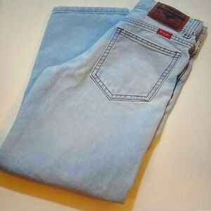 Wrangler Boys Jeans Size 7 Slim 💯 Cotton Acid Wash